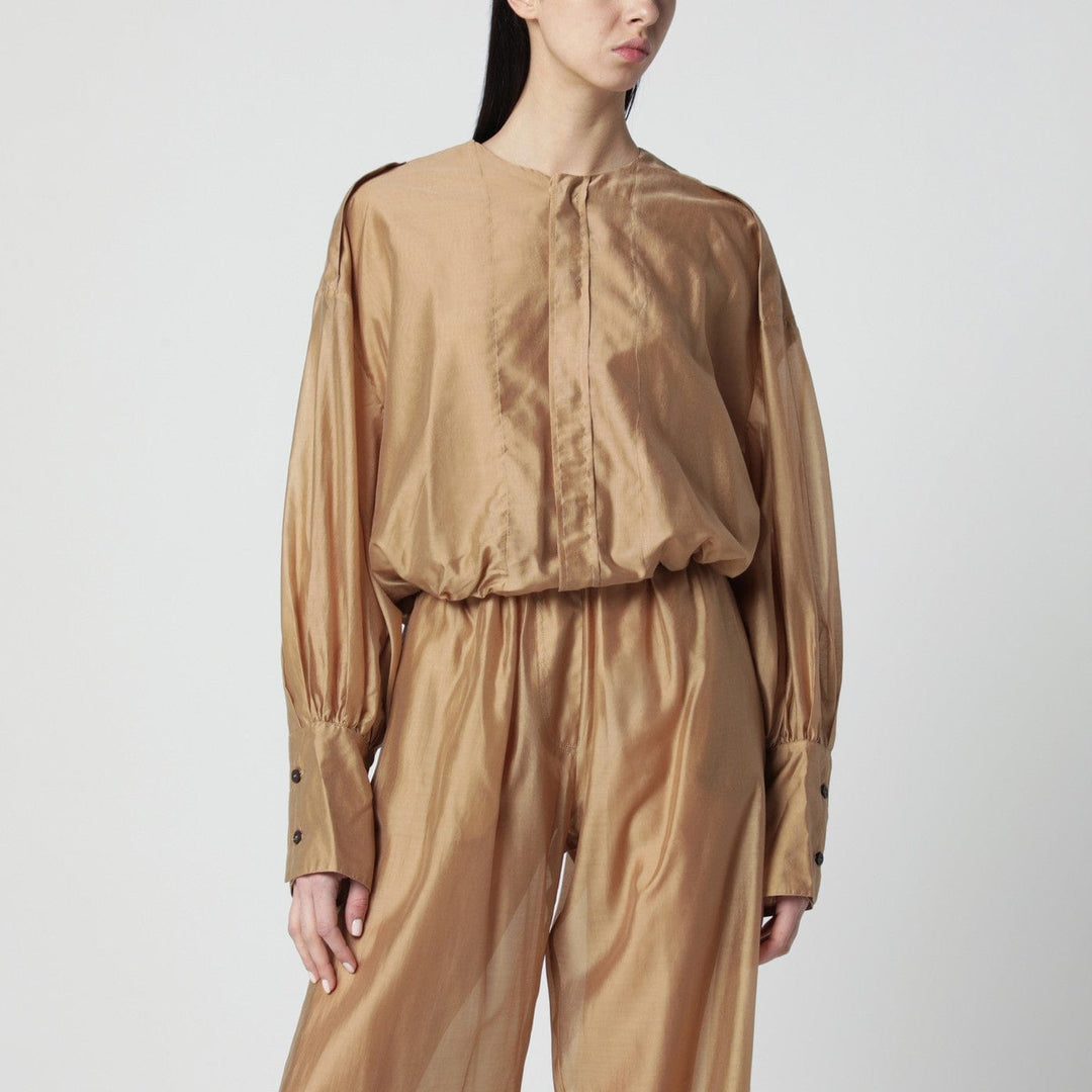 Shirts &amp; Tops M TheLatest - Lightweight muslin blouse in nude Brand