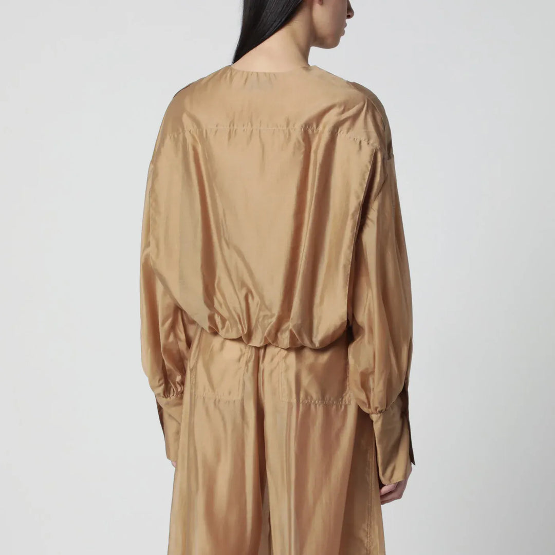 TheLatest - Lightweight muslin blouse in nude Brand Shirts &amp; Tops M