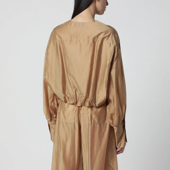 TheLatest - Lightweight muslin blouse in nude Brand Shirts &amp; Tops M