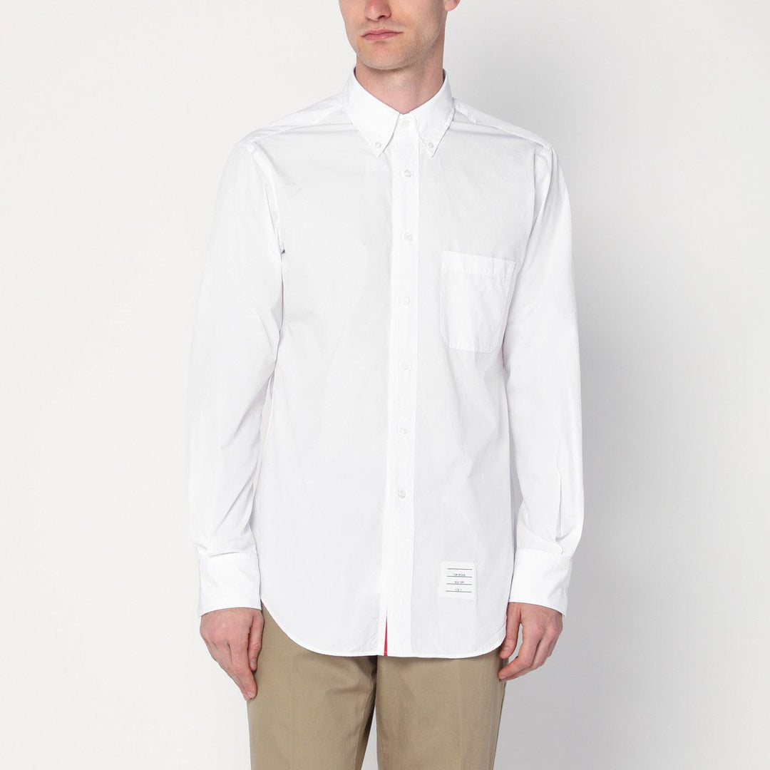 Shirts &amp; Tops 3 Thom Browne - White button-down cotton shirt Brand