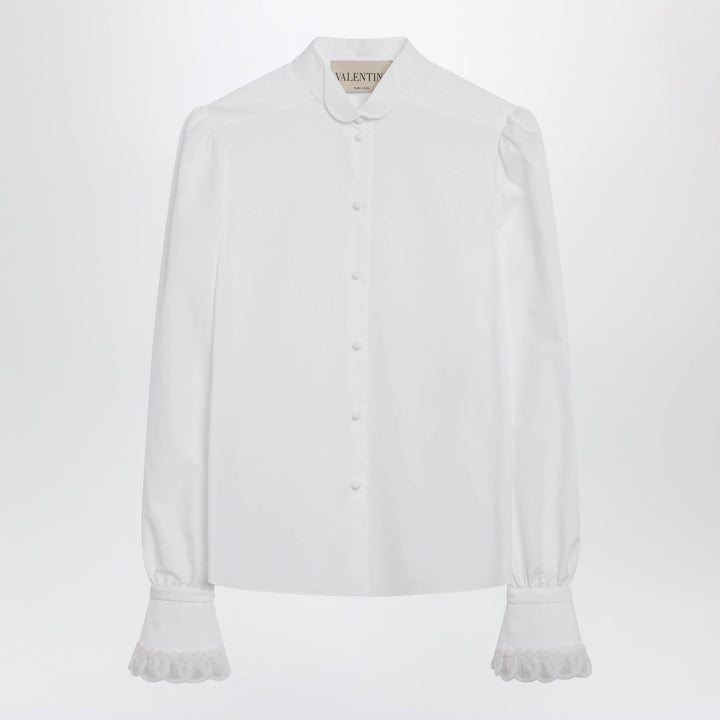 Shirts &amp; Tops Valentino - White cotton poplin shirt Brand
