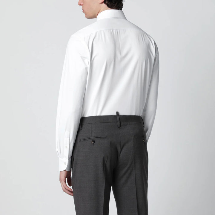 XACUS - Active Tailor Fit shirt white Brand Shirts &amp; Tops