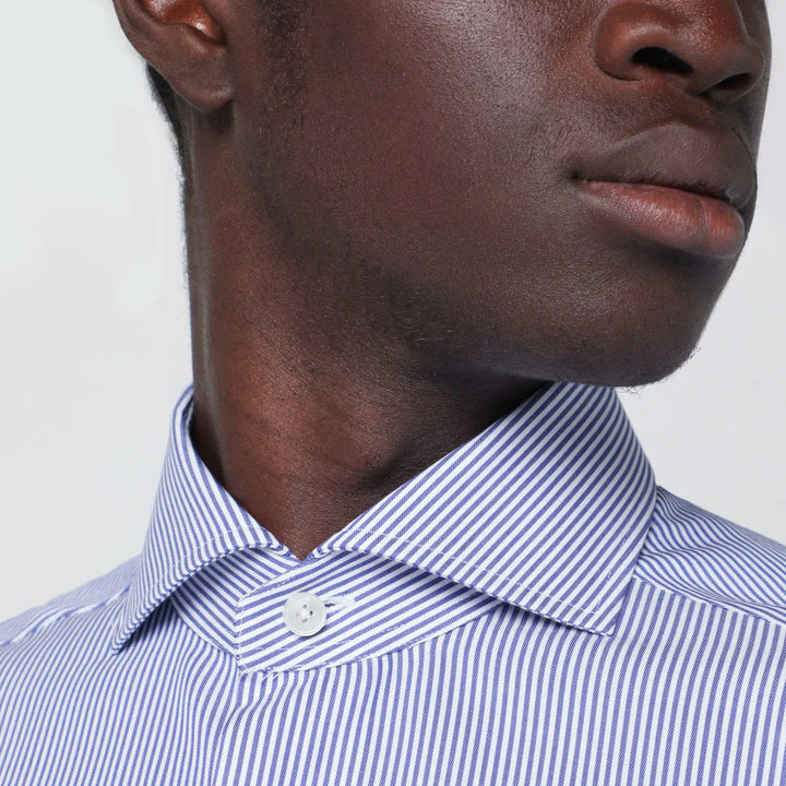 XACUS - White striped Travel shirt Brand Shirts &amp; Tops