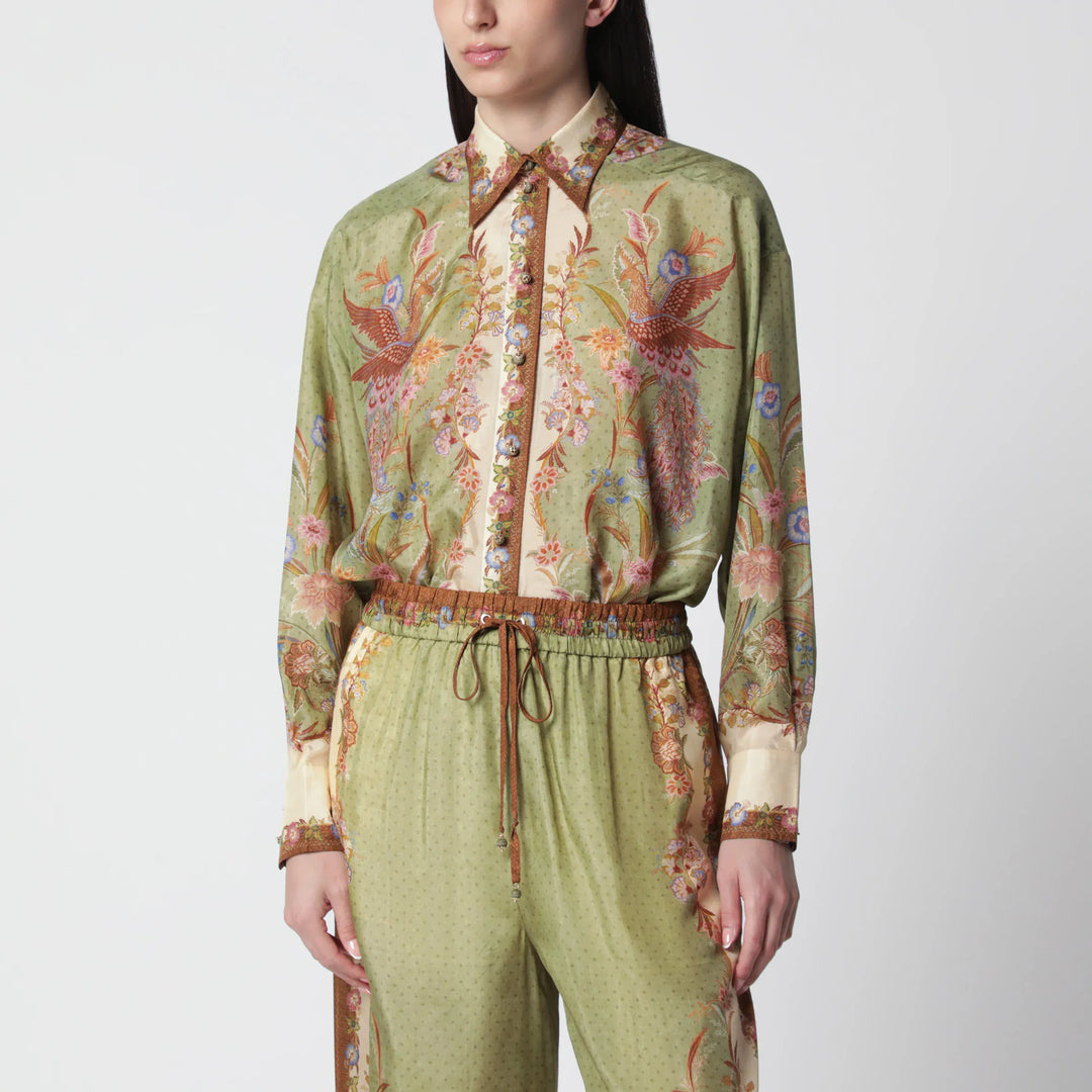ZIMMERMANN - Indra shirt with floral print Brand Shirts &amp; Tops 3