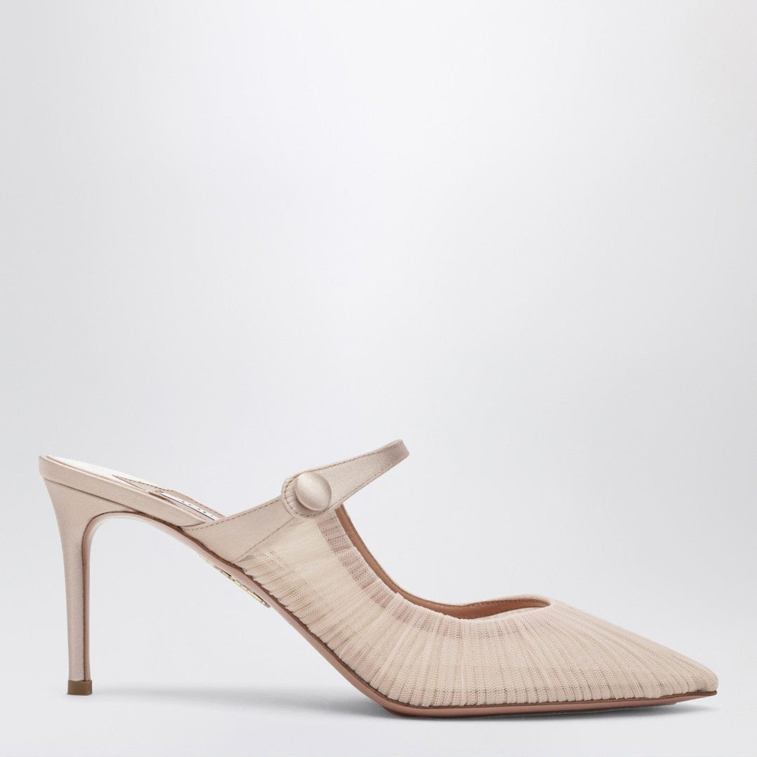 Shoes Aquazzura - Voile Mule 75 powder pink Brand