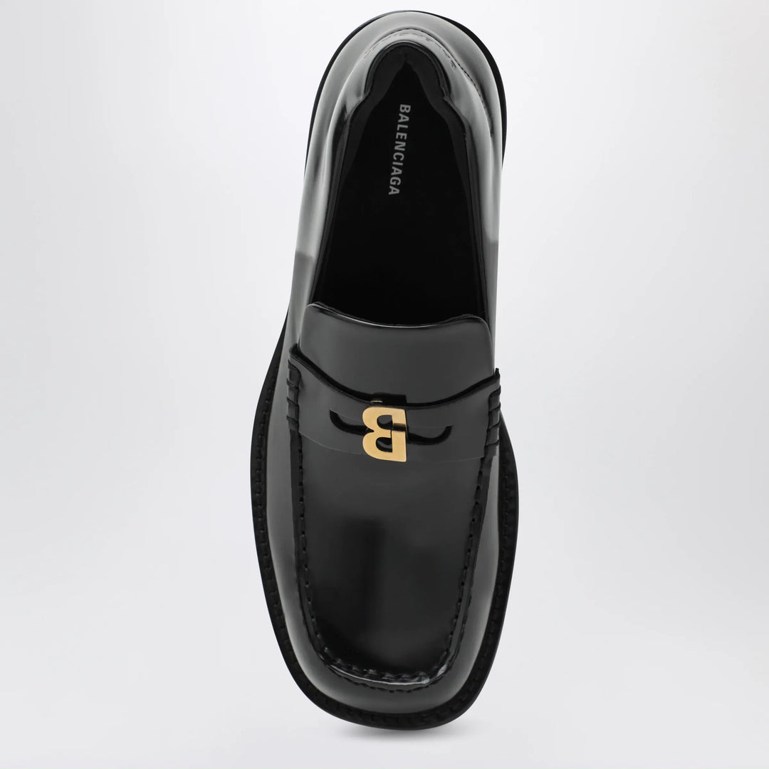 Balenciaga - Comfy loafers in black calf leather Brand Shoes