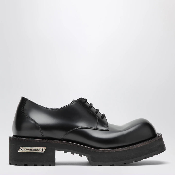 Balenciaga - Denom derby shoes in calfskin leather Brand Shoes 44 IT