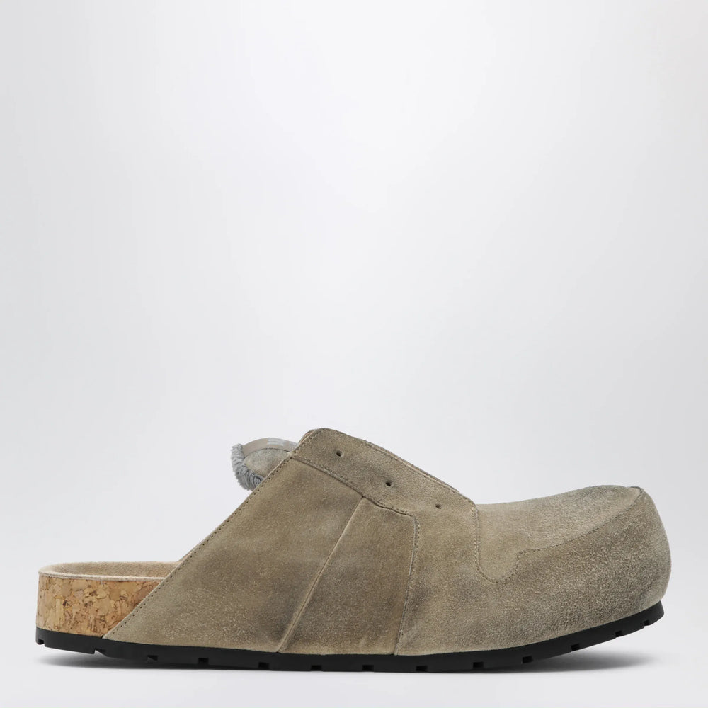 Balenciaga - Dumbo sabot in distressed suede calfskin Brand Shoes 40 IT