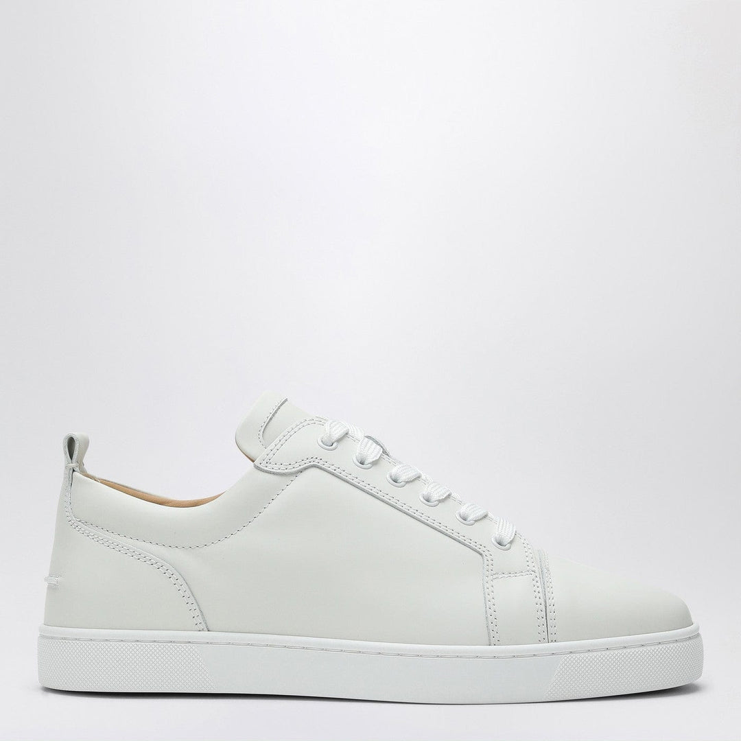Shoes Christian Louboutin - White leather Sneaker Louis Junior Brand