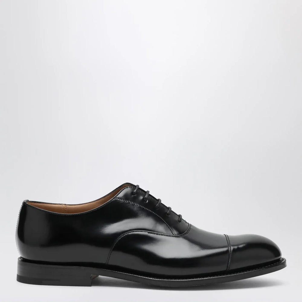 Church's - Black smooth leather Consul lace-up shoes Brand Shoes 6 UK