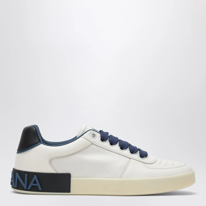 Dolce&amp;Gabbana - Portofino Sneakers white/denim blue Brand Shoes 40 IT