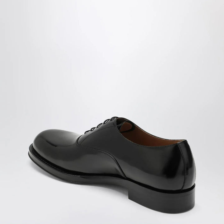 Dries Van Noten - Black lace-up shoes in leather Brand Shoes