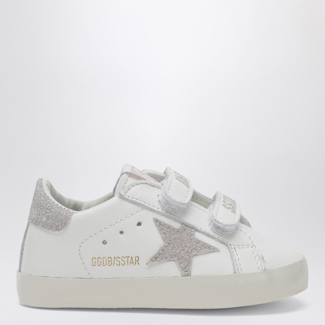Shoes 16 Golden Goose - Baby Old School sneakers in white/platinum Brand