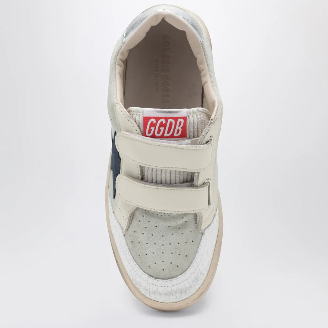 Golden Goose - Ball Star Sneakers in grey/white/beige/navy blue Brand Shoes