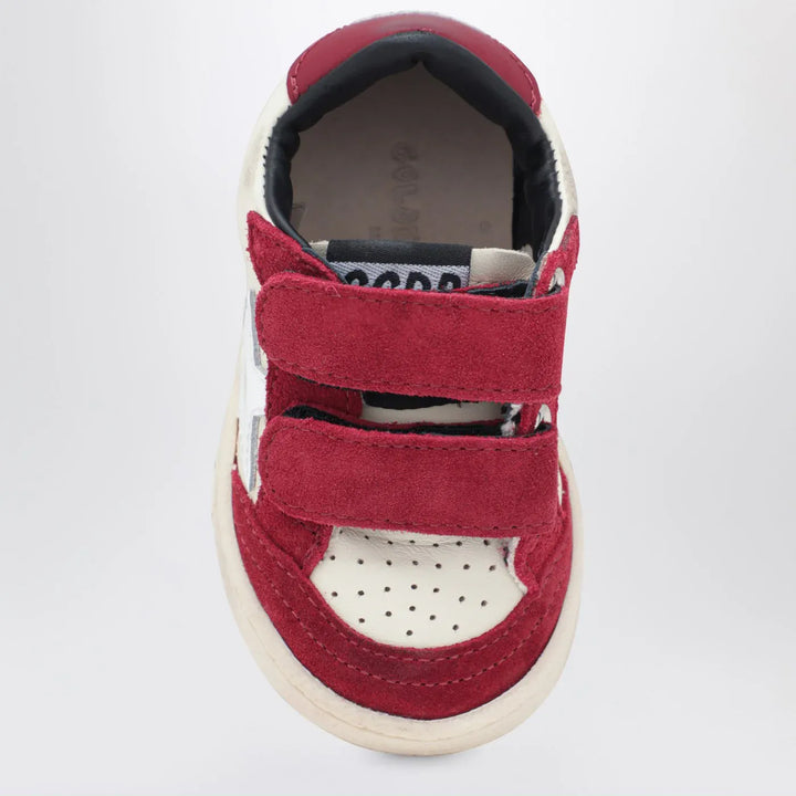 Golden Goose - Ball Star Sneakers in white/red Brand Shoes