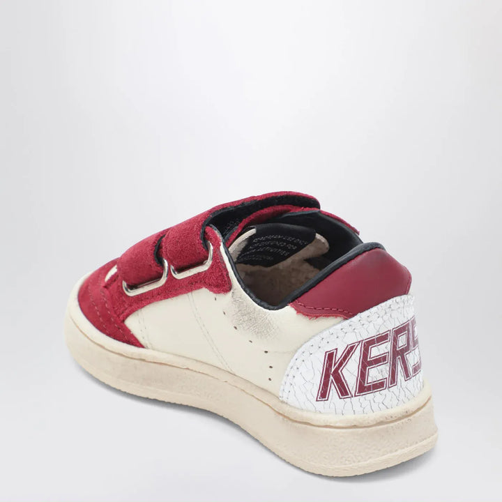 Golden Goose - Ball Star Sneakers in white/red Brand Shoes