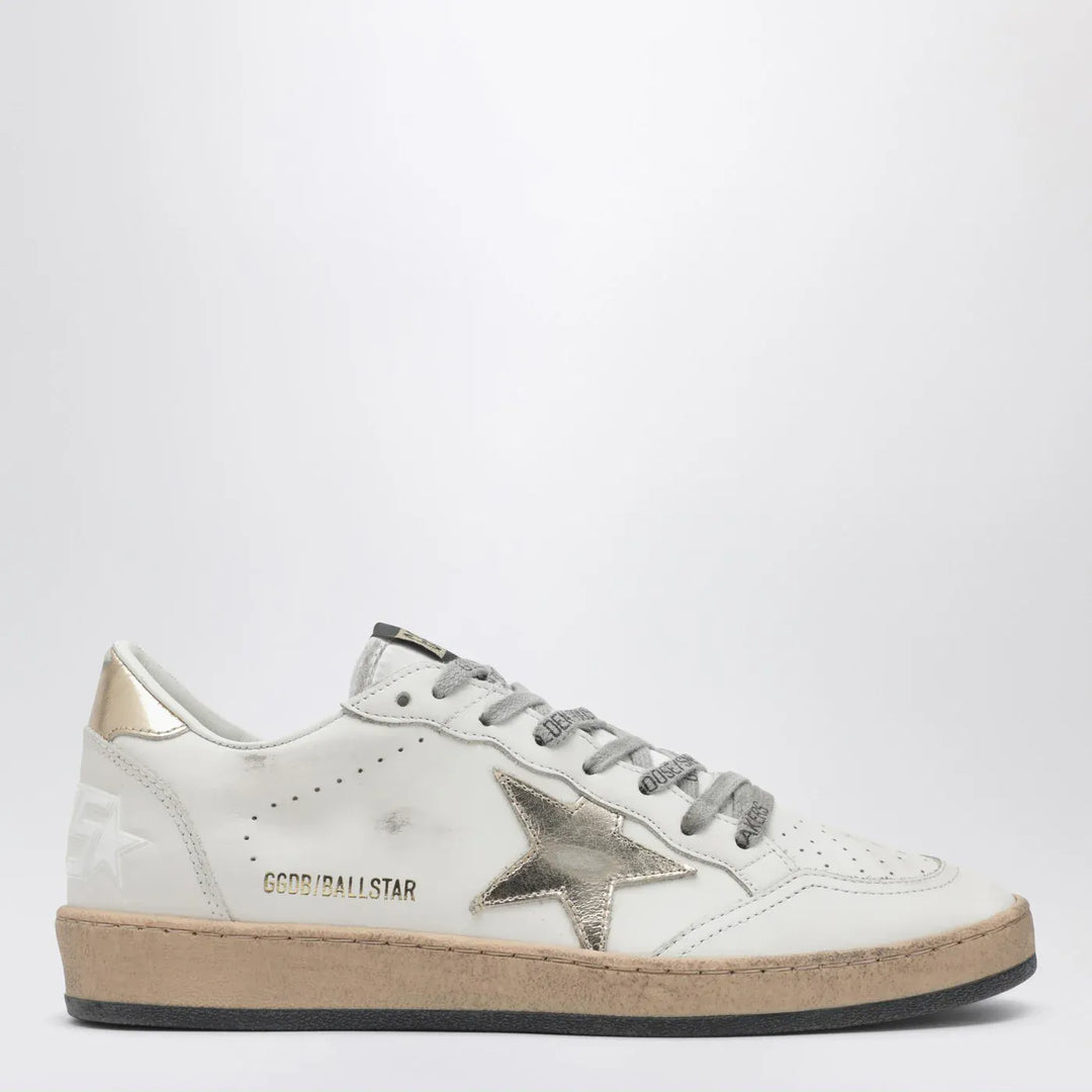 Golden Goose - Sneakers Ball Star white latte/gold Brand Shoes 40 IT