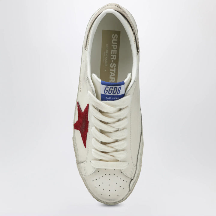 Golden Goose - Super-Star Sneakers white/red/platinum Brand Shoes