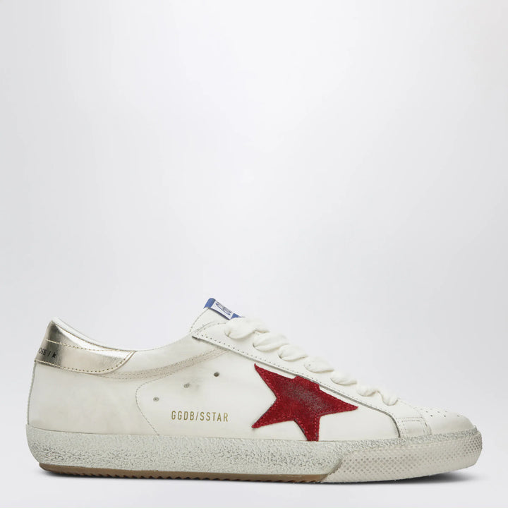 Golden Goose - Super-Star Sneakers white/red/platinum Brand Shoes 42 IT