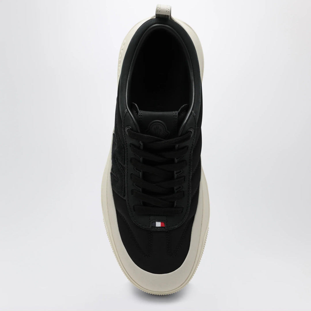 Moncler - Altive suede and nubuck sneakers in black Brand Shoes