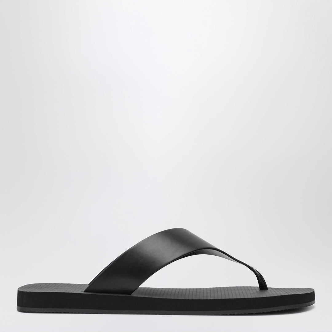 Shoes The Row - Dune Ginza classic leather sandal black Brand