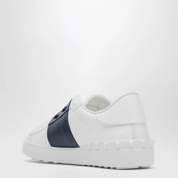 Valentino Garavani - White/Dark blue Open Sneakers Brand Shoes