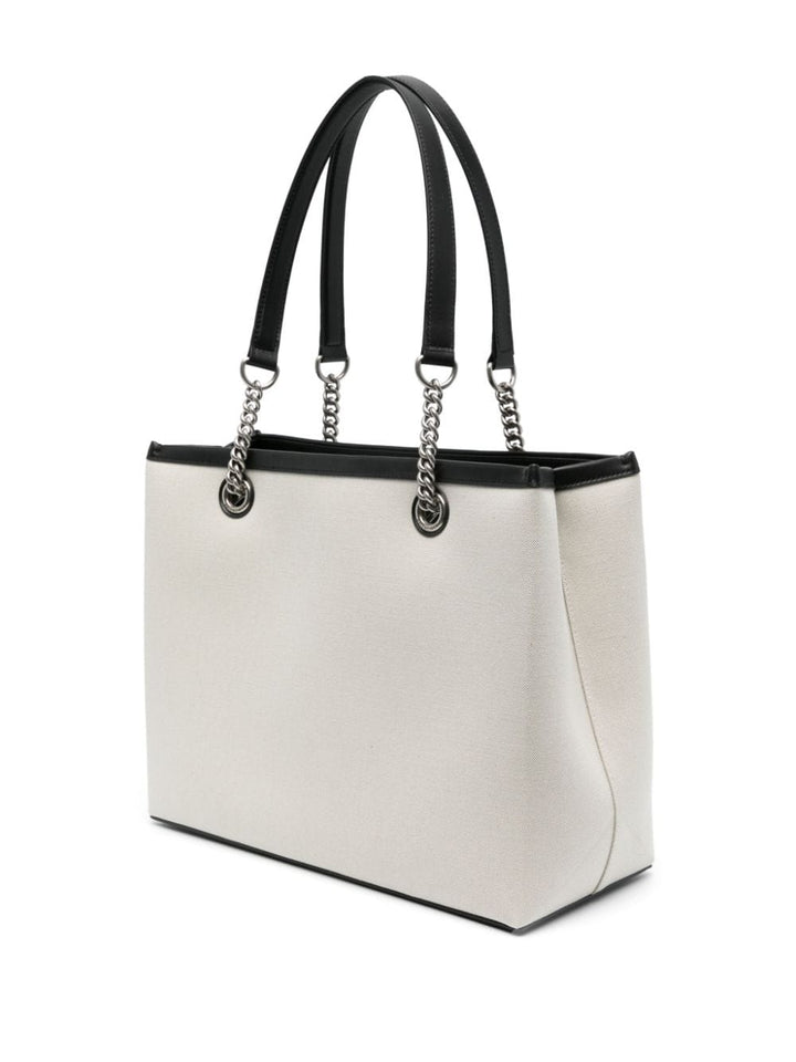 Balenciaga Shopper UNI Balenciaga Logo Print Canvas Tote Bag Balenciaga Logo Print Canvas Tote Bag Brand