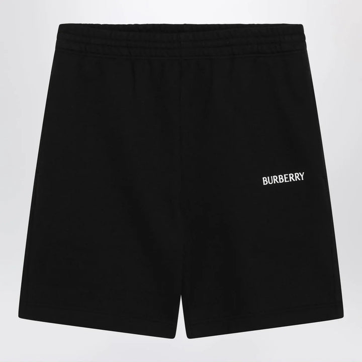 Burberry - Black logo Shorts Brand Shorts L