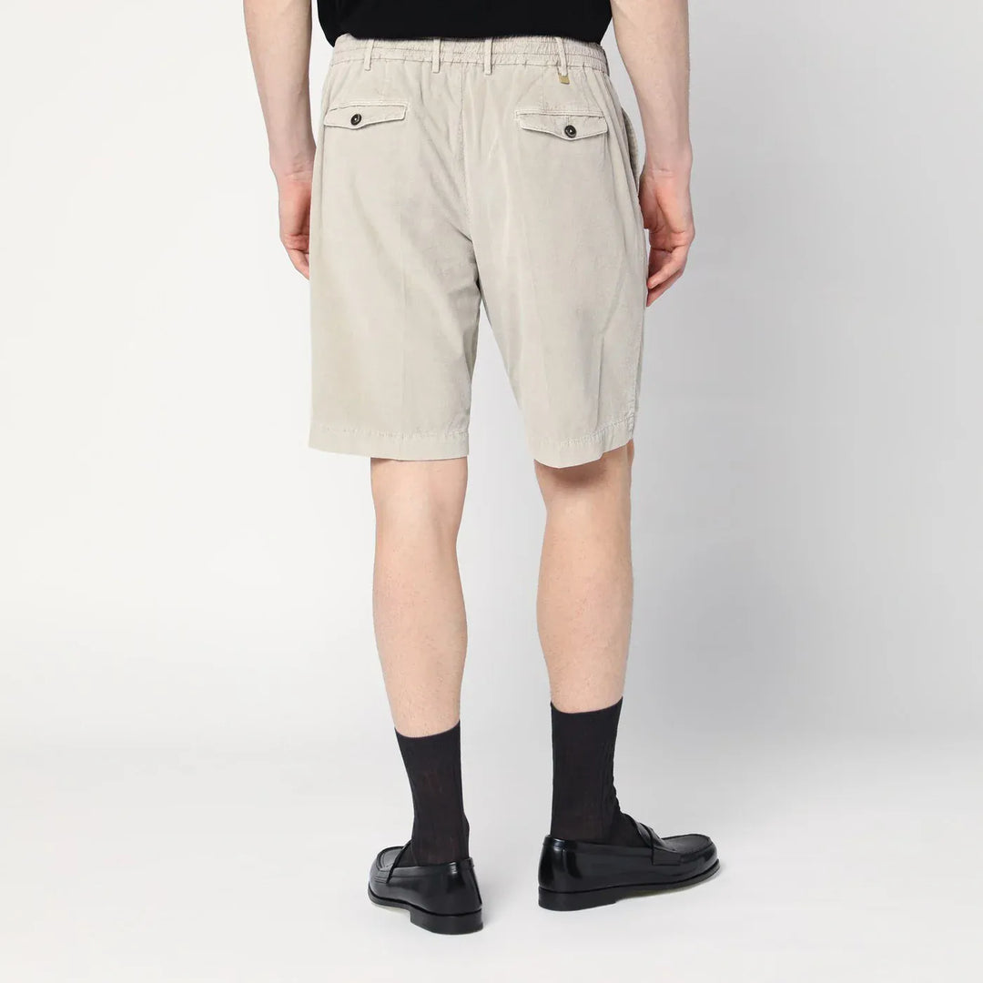 PT Torino - Beige cotton bermuda shorts Brand Shorts 46 IT