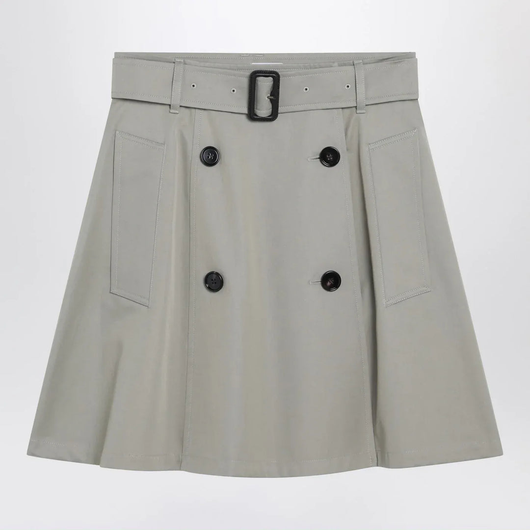Burberry - Beige trench mini skirt in gabardine Brand Skirt 10 UK
