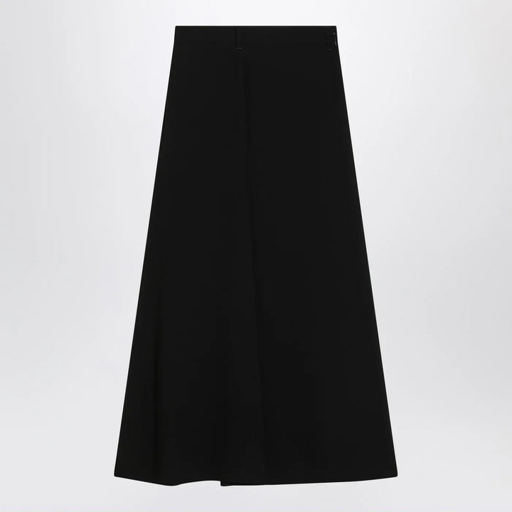 Balenciaga - Draped black skirt in crêpe Brand Skirts 36  FR