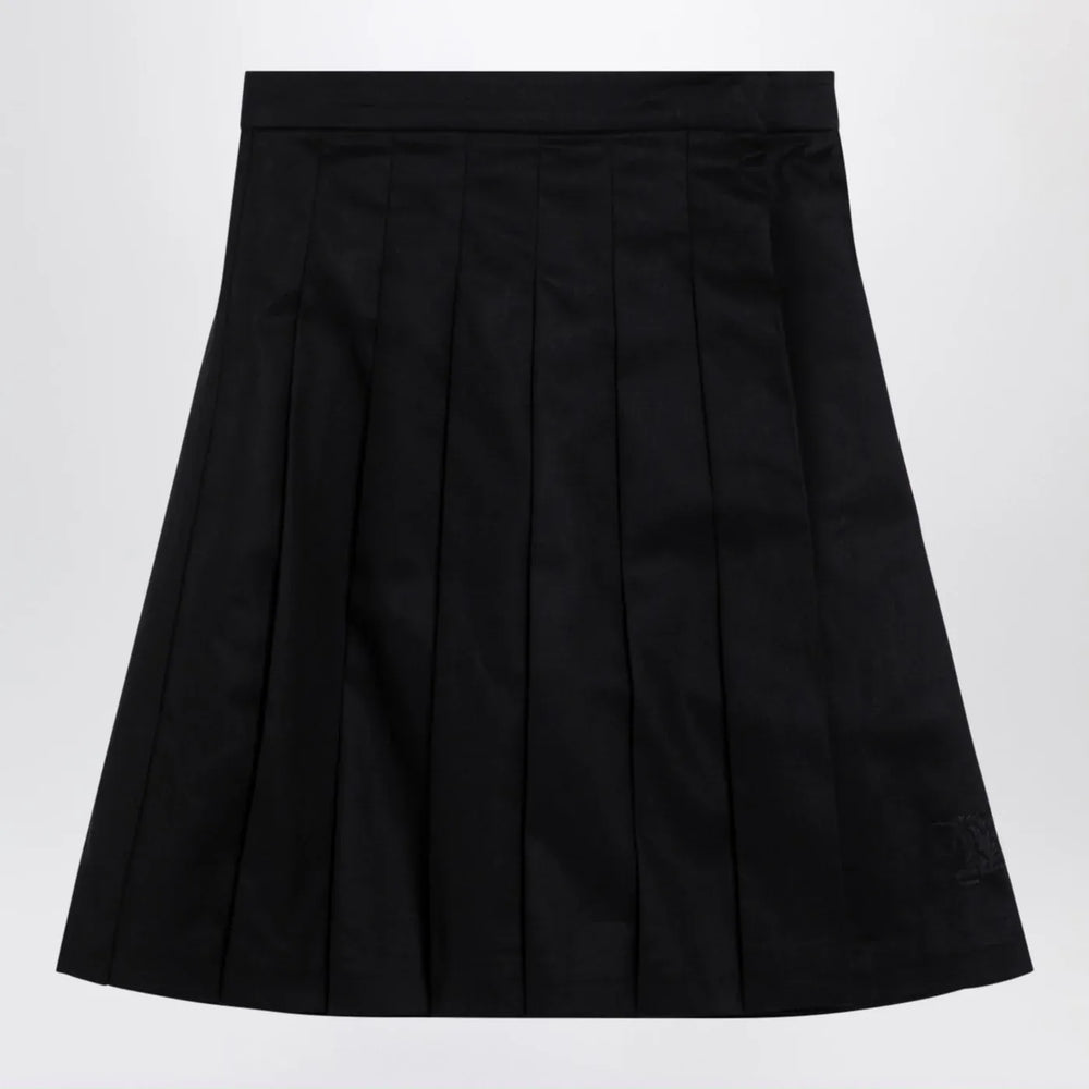 Burberry - Black cotton-blend skirt Brand Skirts 3