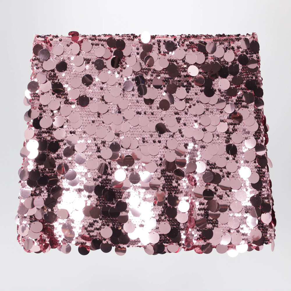 Douuod - Pink Sequin Mini Skirt Brand Skirts 4