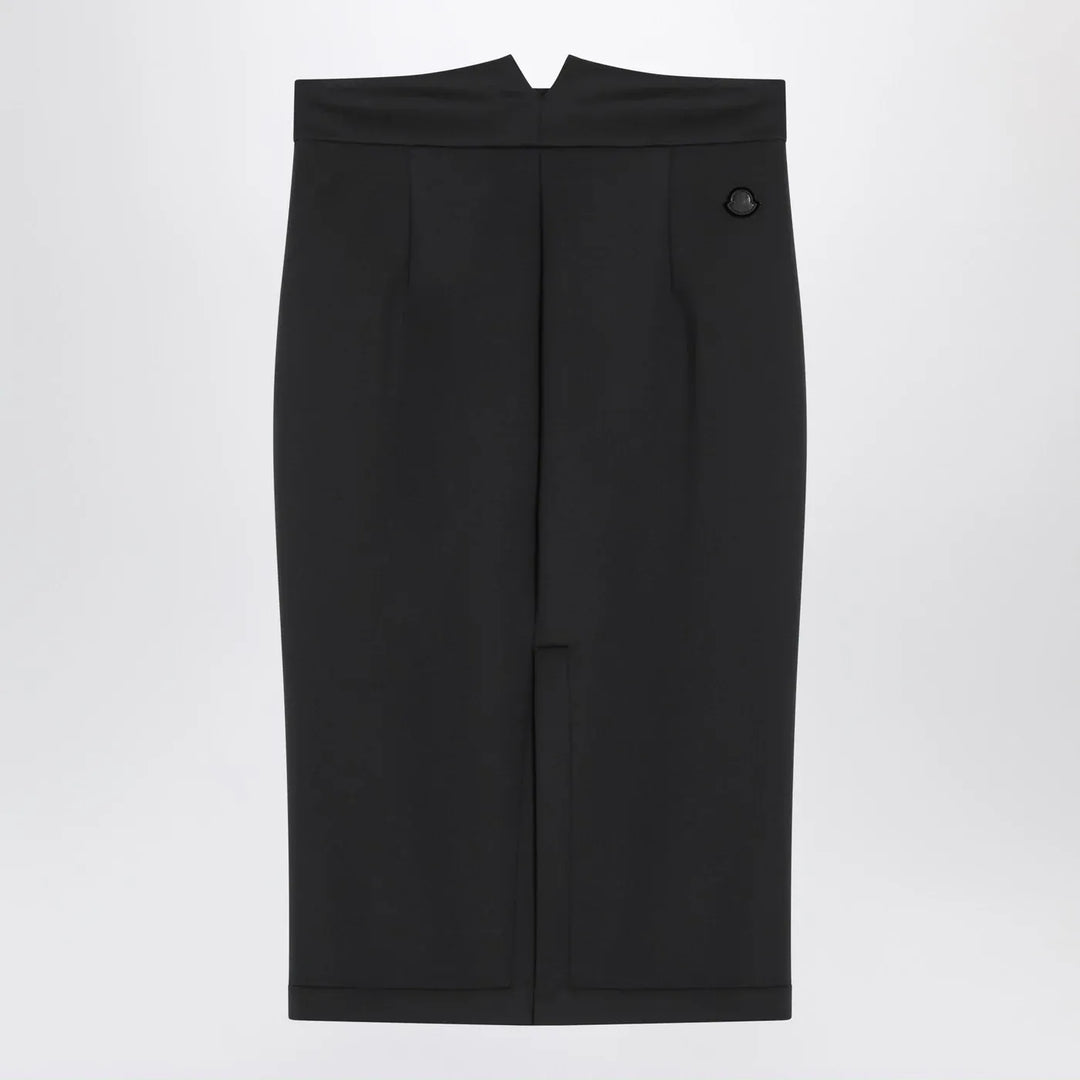 Moncler X Edward Enninful - Black pencil skirt Brand Skirts