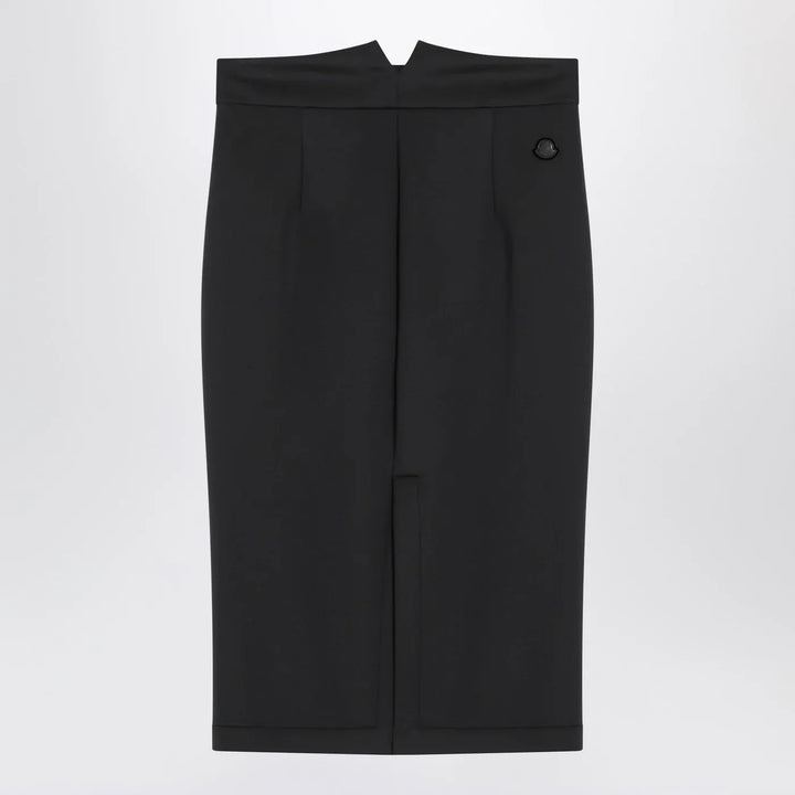 Moncler X Edward Enninful - Black pencil skirt Brand Skirts