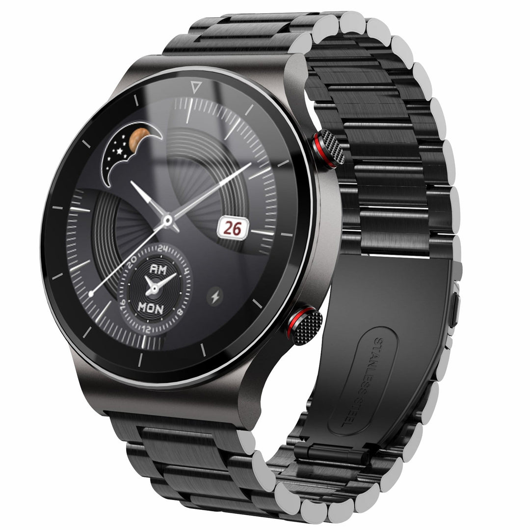 Italian Luxury Group Smart Watches Luxury Fashion Large Screen Answer and Make Calls Music Storage Blood Oxygen Brand