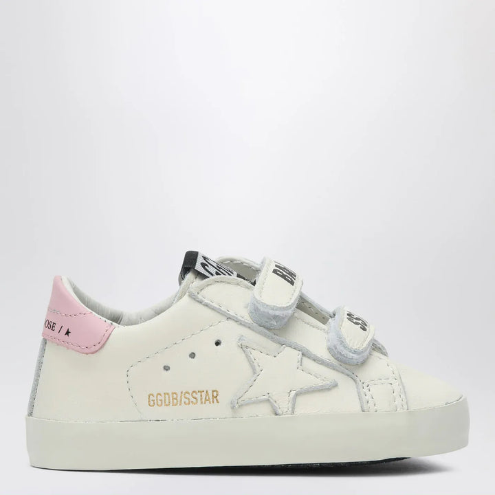 Golden Goose - Set Sneaker Baby School white/pink with socks Brand Socks