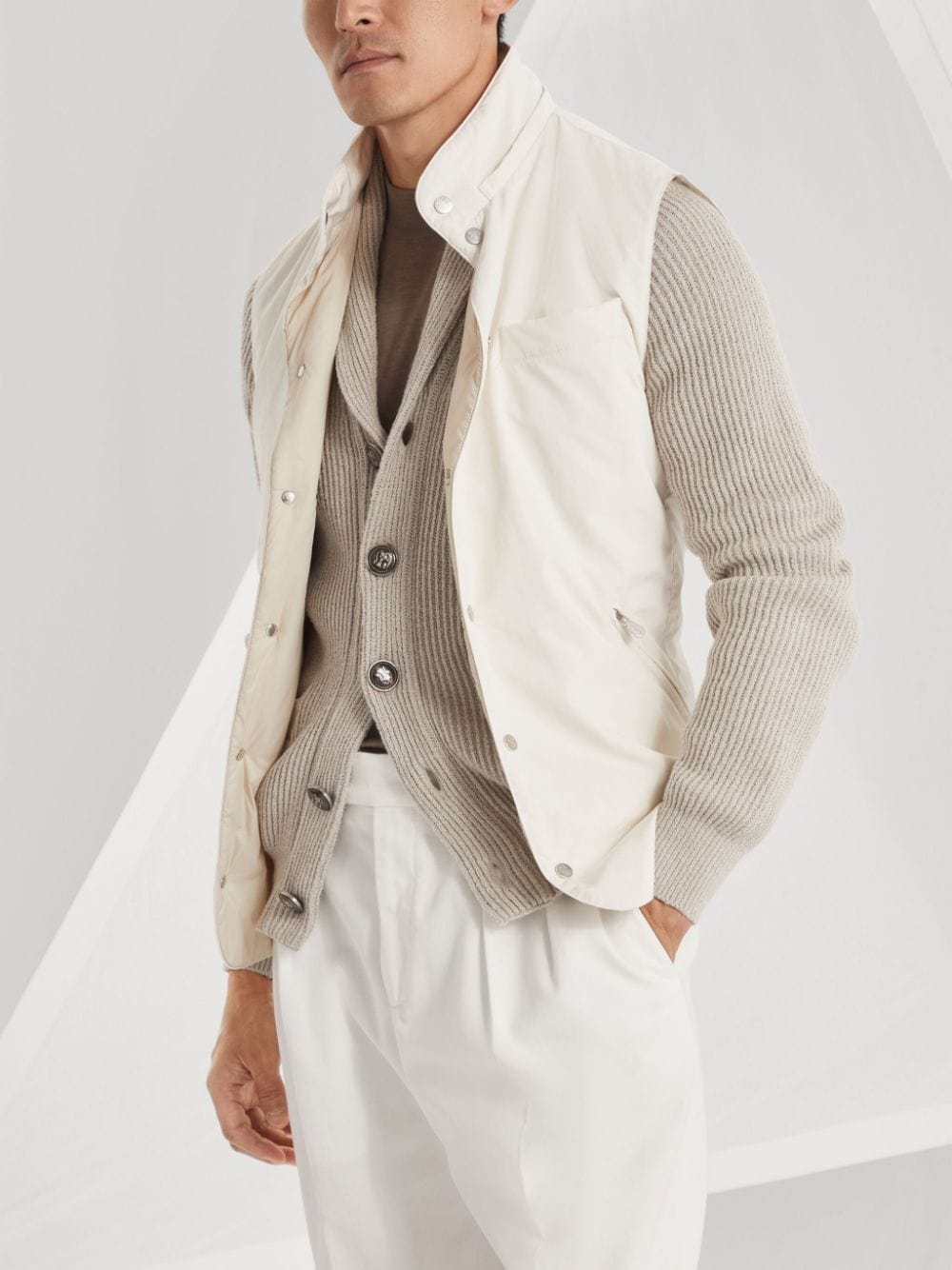 Brunello Cucinelli Topwear 48 Brunello Cucinelli Sweaters Beige Brunello Cucinelli Sweaters Beige Brand