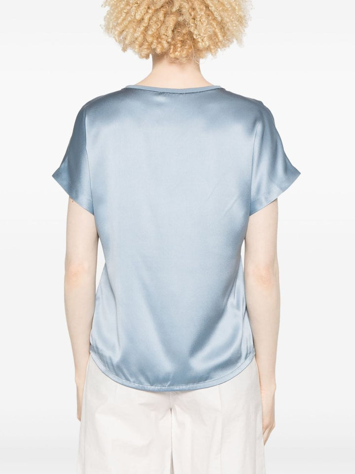Brunello Cucinelli Topwear S Brunello Cucinelli Top Clear Blue Brunello Cucinelli Top Clear Blue Brand