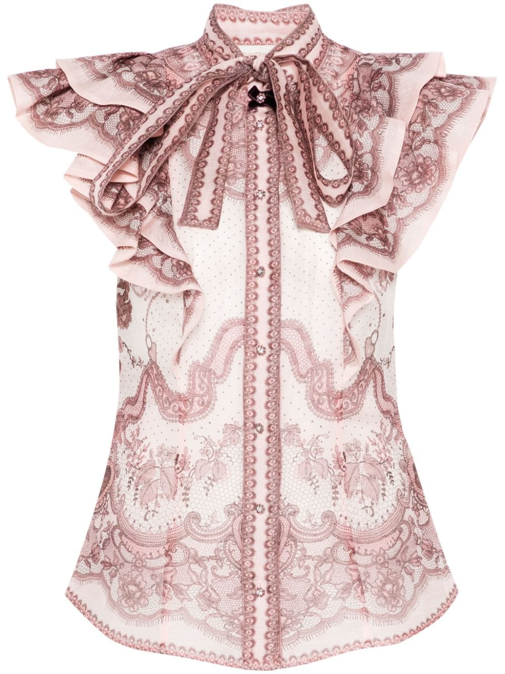 Zimmermann Topwear 1 Zimmermann Top Pink Zimmermann Top Pink Brand