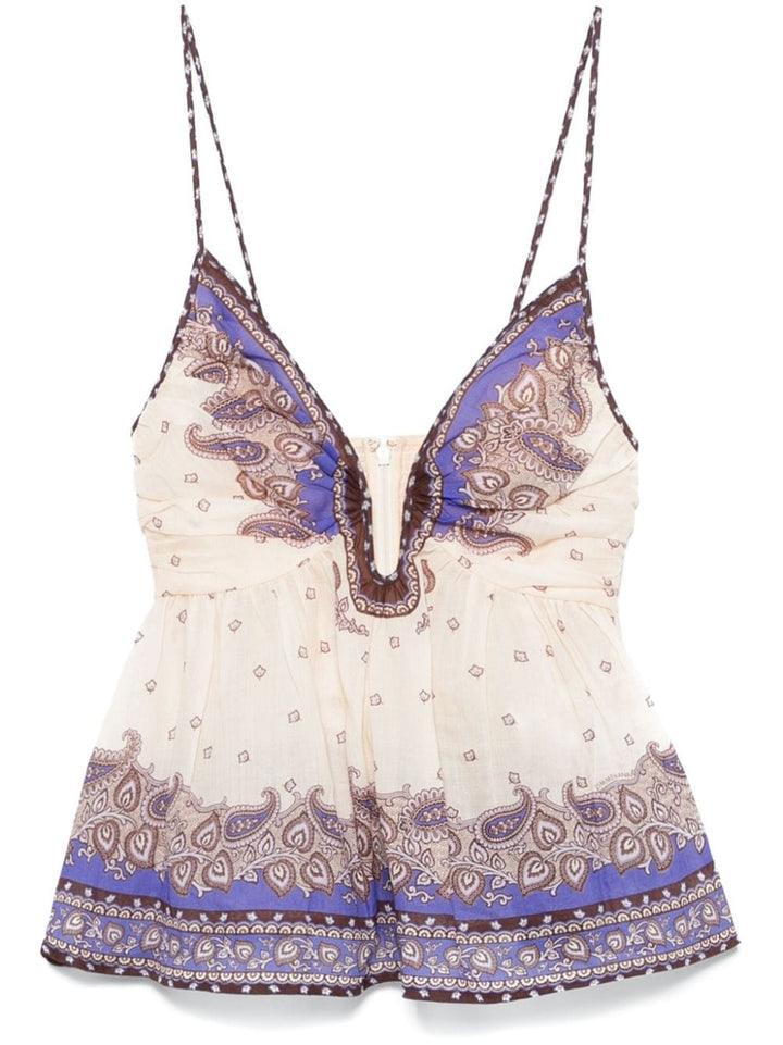 Zimmermann Topwear 1 Zimmermann Top Purple Zimmermann Top Purple Brand