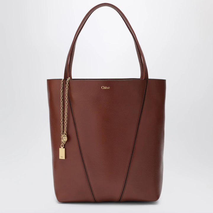 Chloé - Medium brown Chloé Spin Tote Bag Brand Tote Bag U