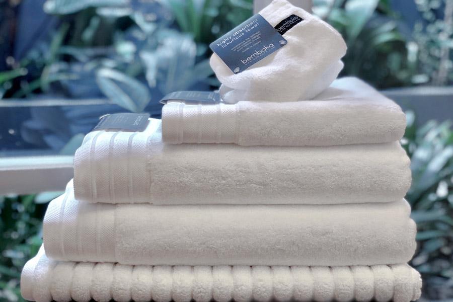 Bemboka Towelling Bemboka Towelling Pure Cotton Bath Towel - Luxe White Brand