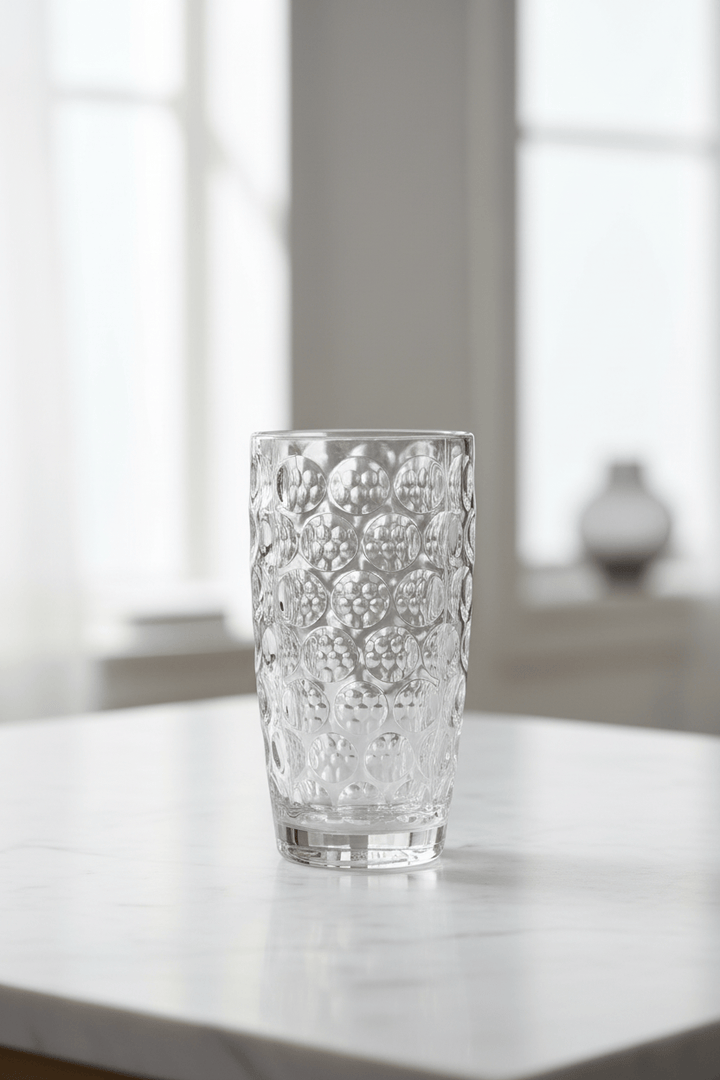 Mario Luca Giusti Lente Tall Tumbler Set 3 Clear Brand Tumblers