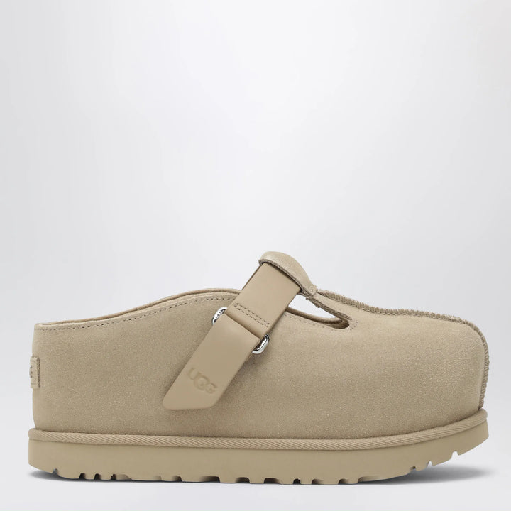 UGG - Goldenstar Hi suede clogs in sand Brand 5 US