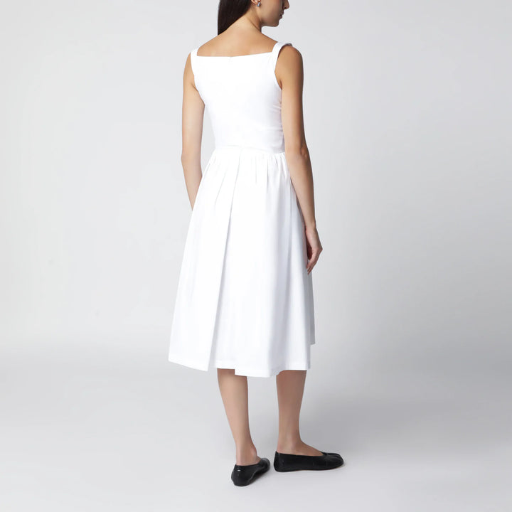 Vivienne Westwood - Sunday midi cotton poplin dress in white Brand