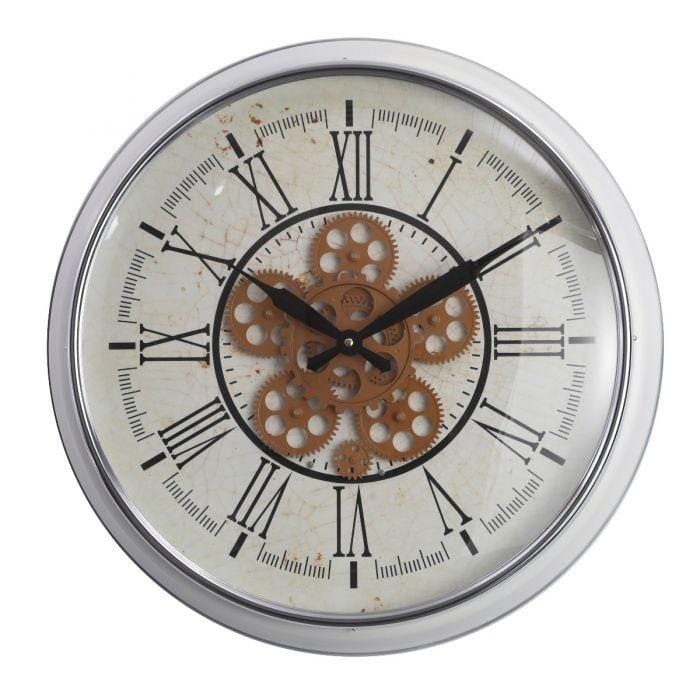 Chilli Wall Clock Archimede D53cm Round moving cogs wall clock - white Brand