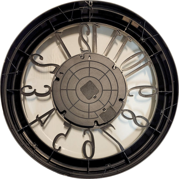 Chilli Wall Clock Russo' Round Industrial Age Wall Clock Silver Brand