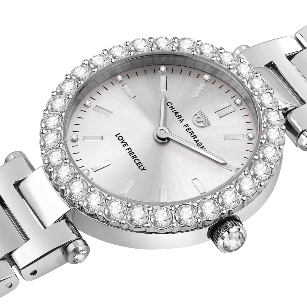 Chiara Ferragni Watch Chiara Ferragni LadyLike Silver Watch Brand