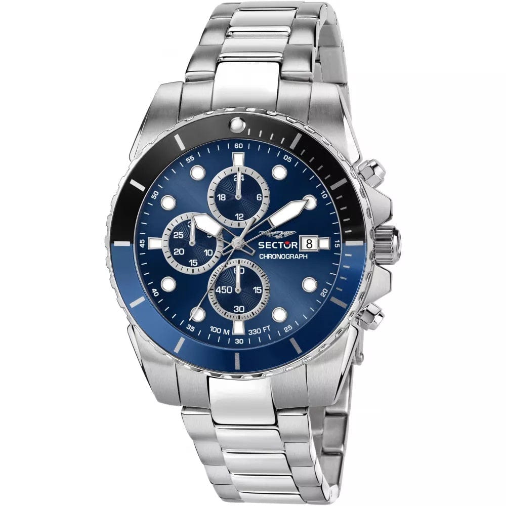 Sector Watch Sector 450 Blue Dial Chronograph ASK FOR PRICE MATCH - Sector 450 Blue Dial Chronograph I Free Shipping Brand